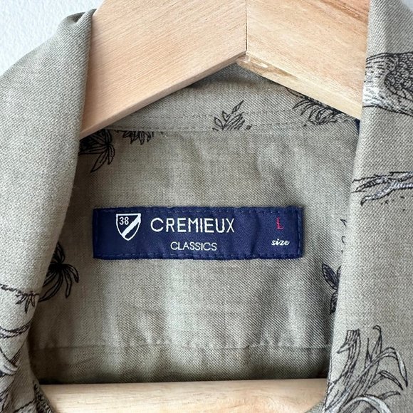 Daniel Cremieux Long Sleeve Bird Print Button Down Shirt - Picture 3 of 5